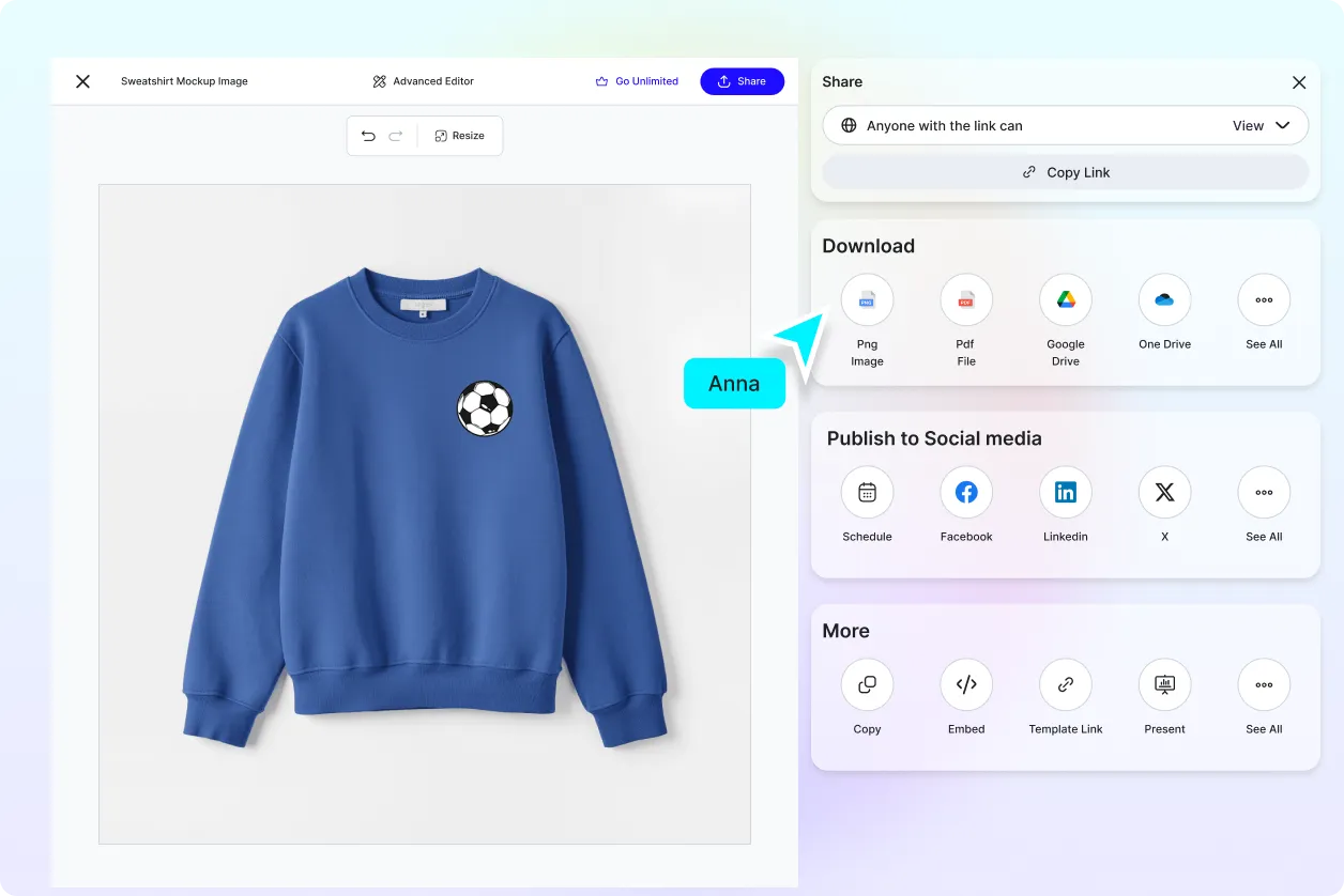 Free AI Sweatshirt Mockup Image Generator, Free AI Sweatshirt Mockup Maker Online